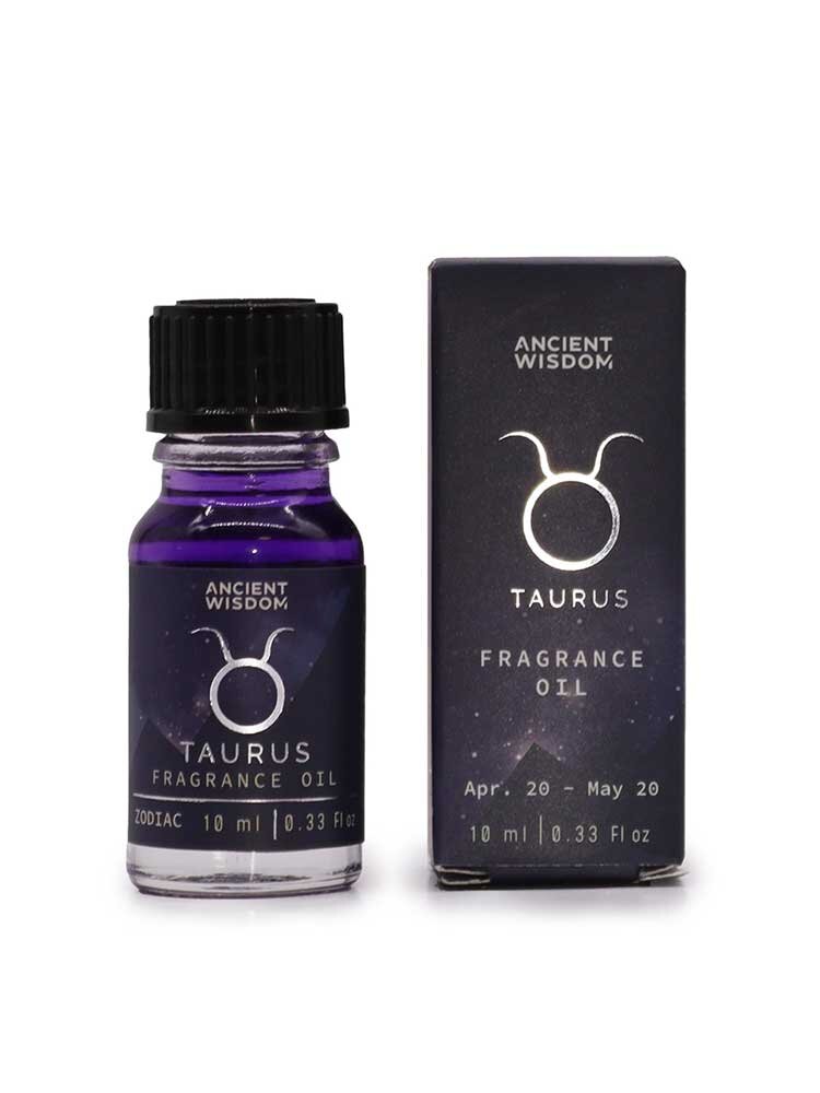 Ταύρος (Taurus) Zodiac Fragrance Oil - Forest Emerald & Patchouli 10ml Ancient Wisdom