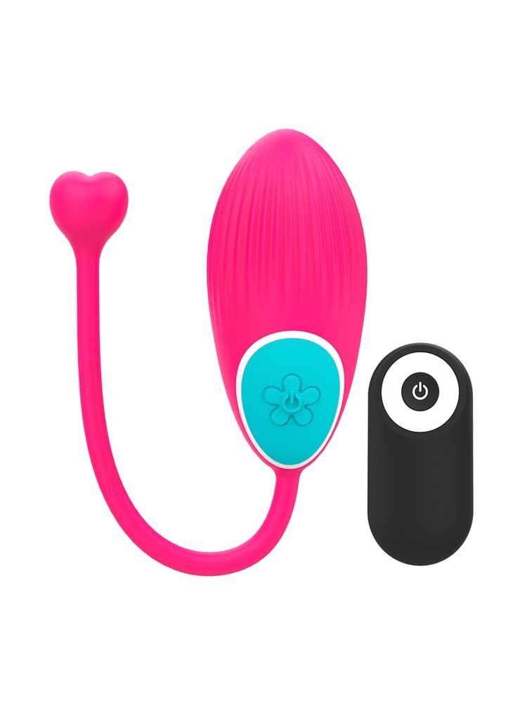 Ocian Remote Control Love Egg Pink by Happy Loky