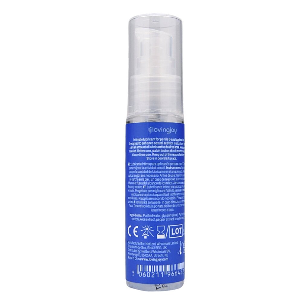 Anal Waterbased Lubricant (Υδατοδιαλυτό) 30ml by Loving Joy