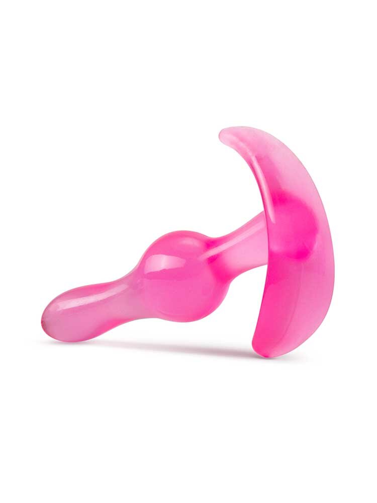 2.5cm Ø Curvy Anal Plug B-Yours Pink 8.9cm Blush Novelties