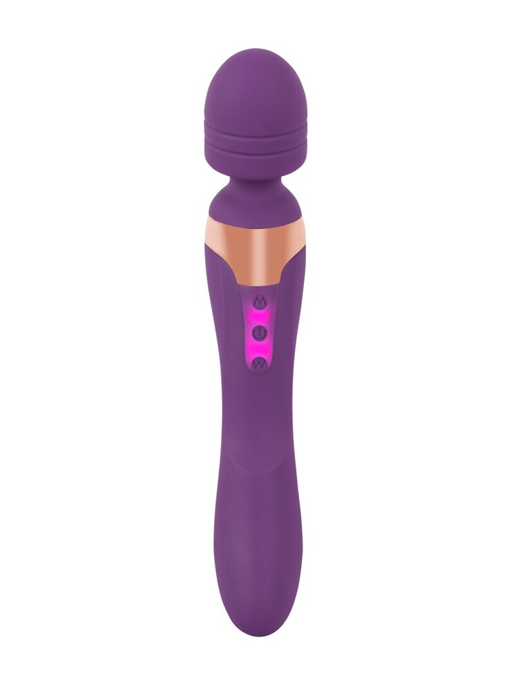 21.8cm Javida Double Vibro Wand Massager Orion