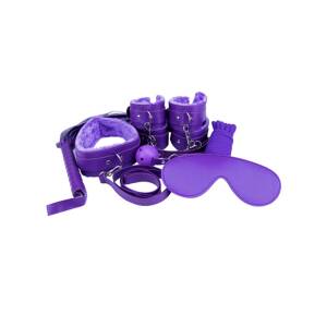 Beginner's Bondage Kit Purple (8 Piece) by Loving Joy