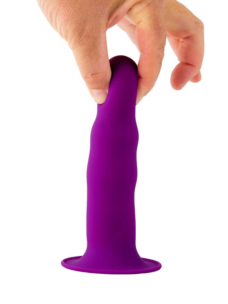 Premium Silicone Dildo Purple18cm by Dream Toys
