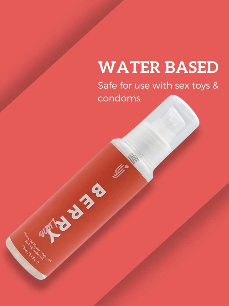 Φράουλα Flavoured Waterbased Lubricant (Υδατοδιαλυτό) 100ml Loving Joy