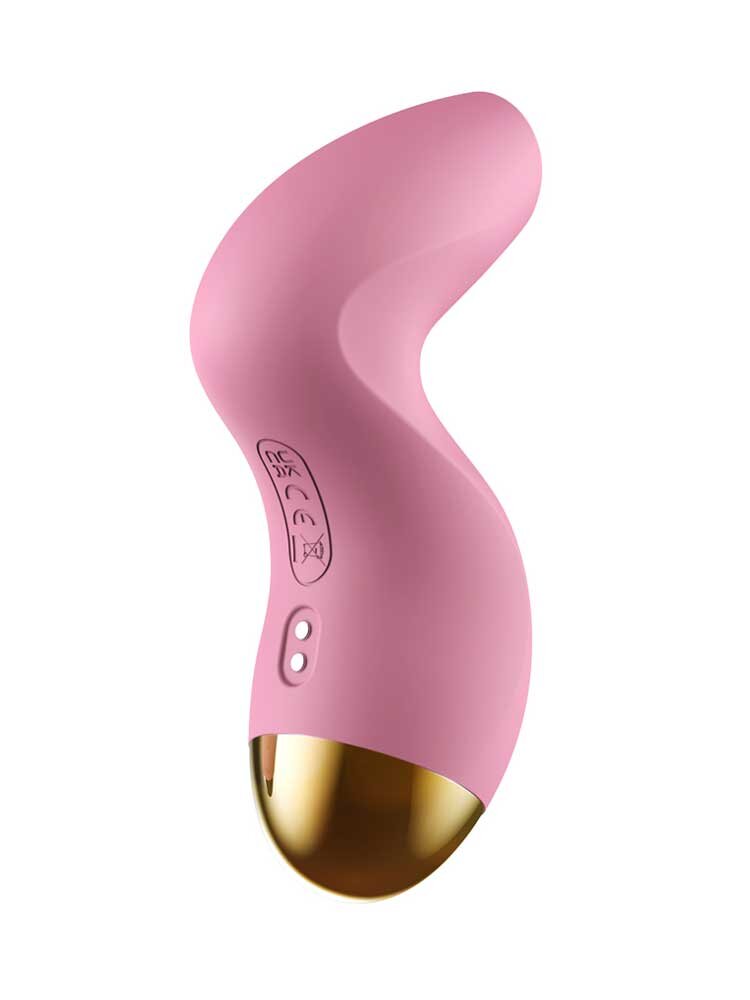 12.9cm Pulse Pure Air Pressure Vibrator Pink Svakom