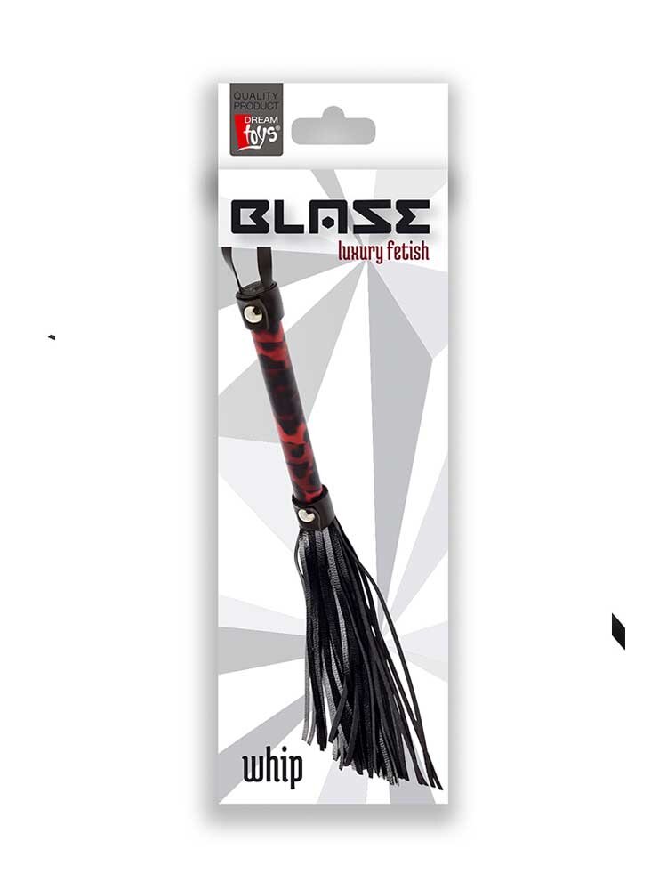 Blaze Flogger Black/Red by Dream Toys