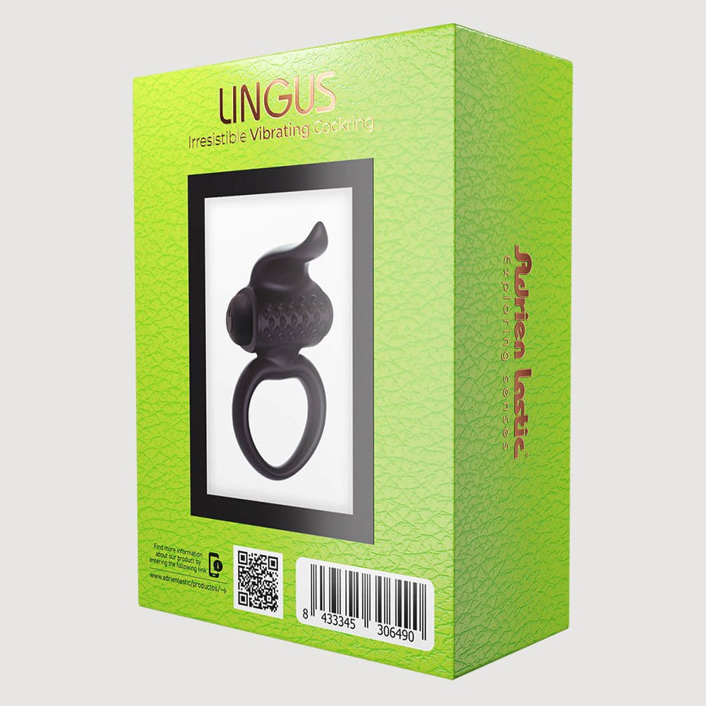 Lingus Vibrating Cock Ring by Adrien Lastic