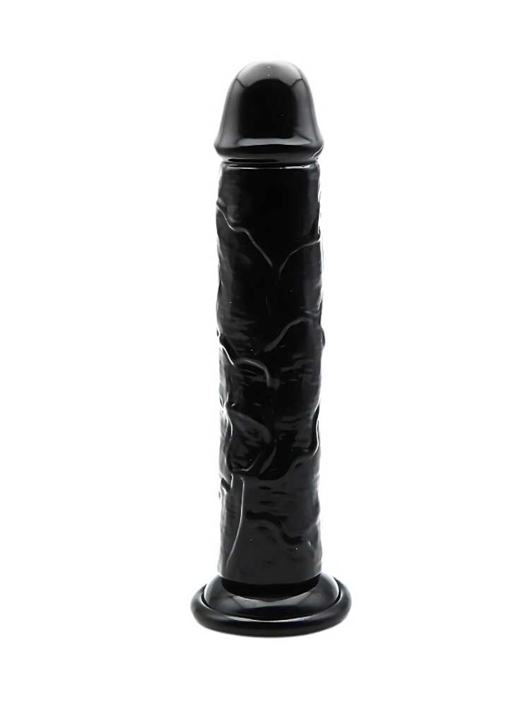 19.0cm Dildo Suction Cup Black Loving Joy