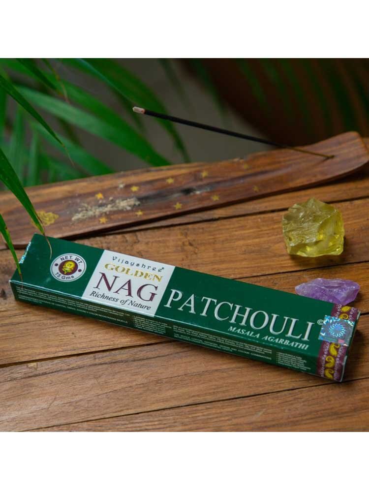 Golden Nag Patchouli Αρωματικά Sticks Χώρου 15gr/15τεμάχια