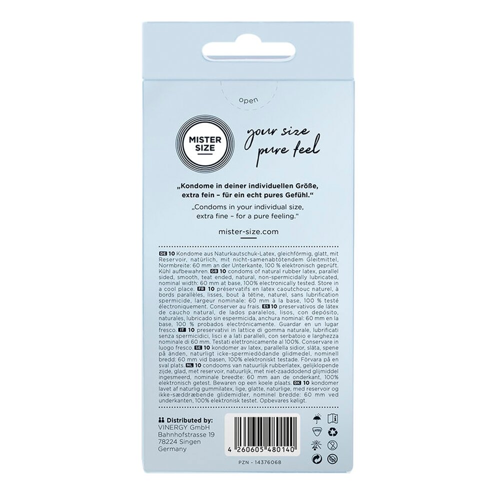 Προφυλακτικά XL 12 Pack (60mm) Mister Size