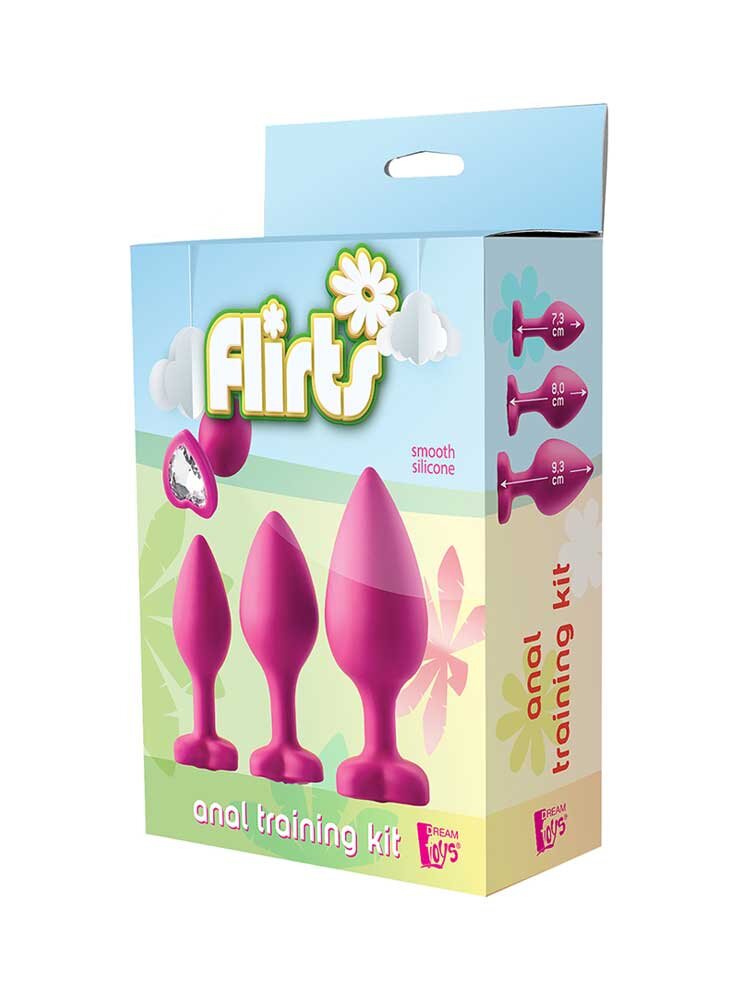 Flirts Anal Traning Kit Pink Dream Toys