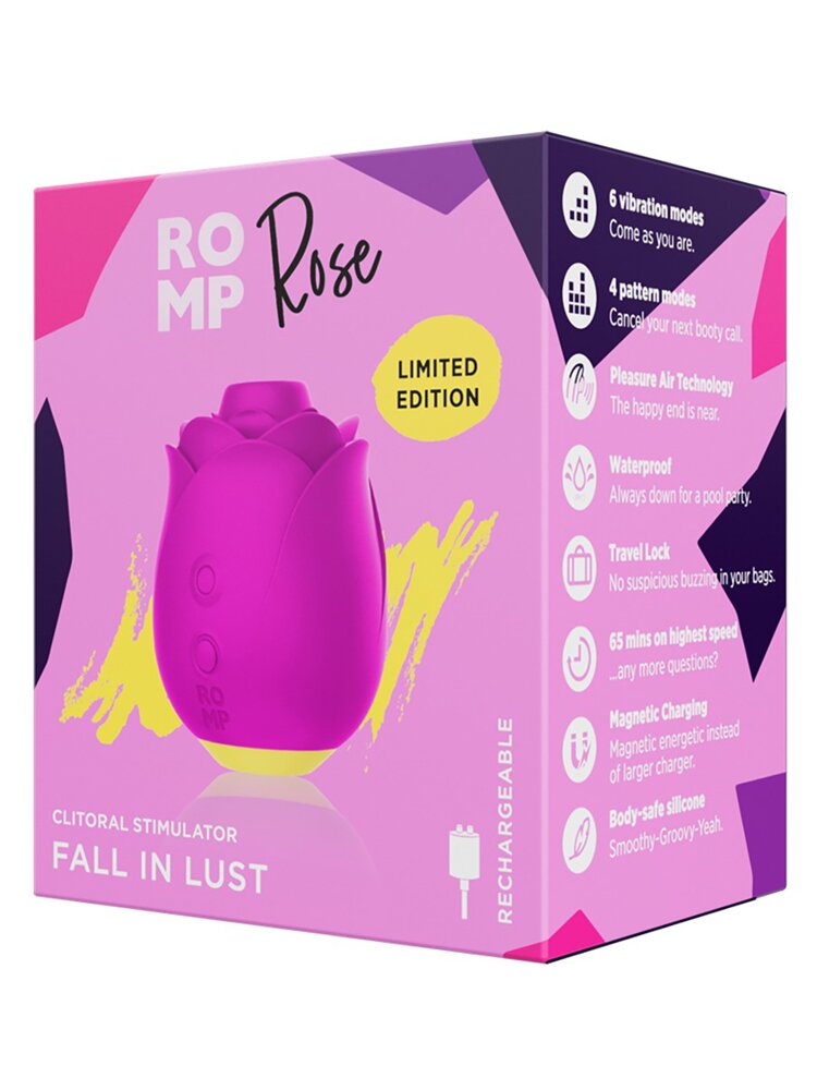 Rose Clitoral Stimulator Limited Edition Fall in Lust Romp