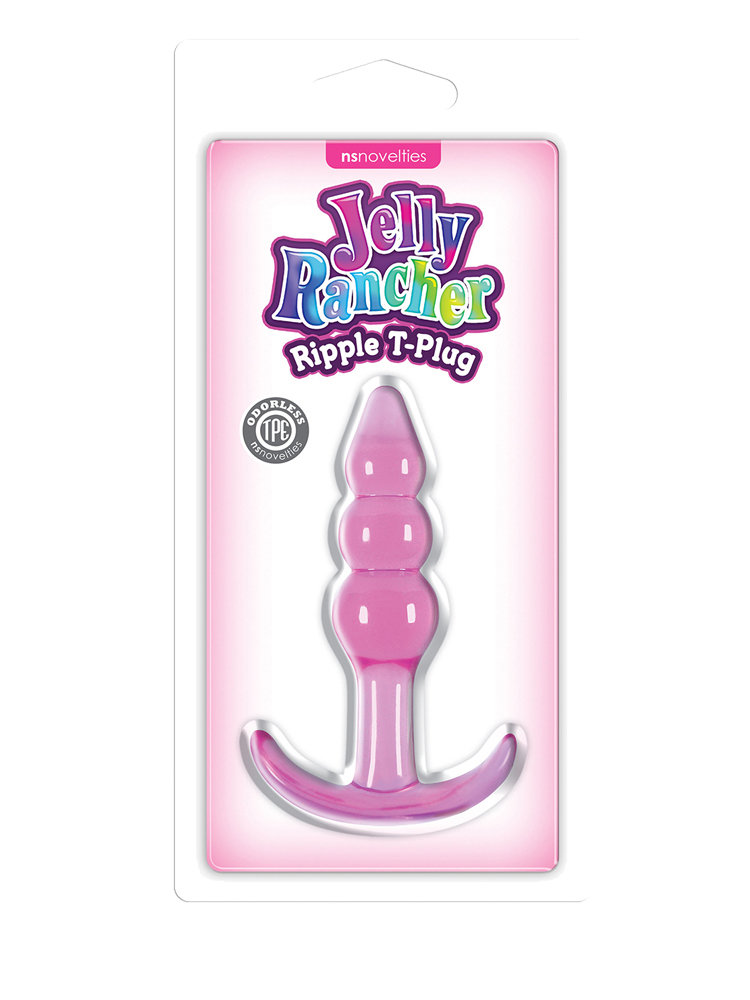 Jelly Rancher Ripple Pink Plug by NS Novelties