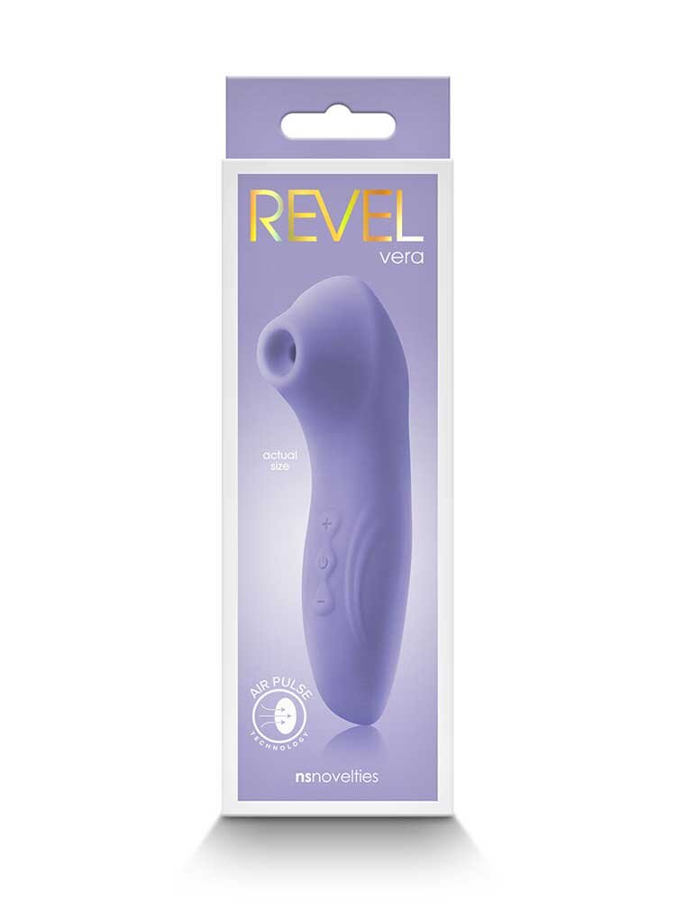 Revel Vera Clitoral Air Pulse Stimulator Purple by NS Novelties