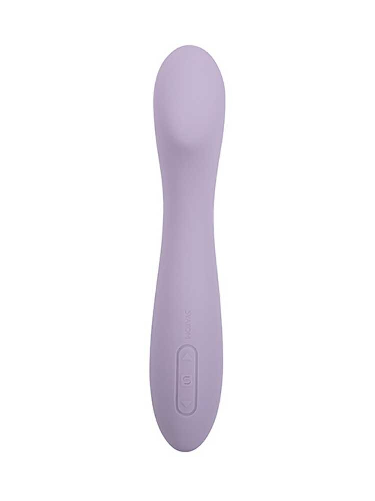 17.4 cm Amy 2 G Spot & Clitoral Vibrator Violet Svakom