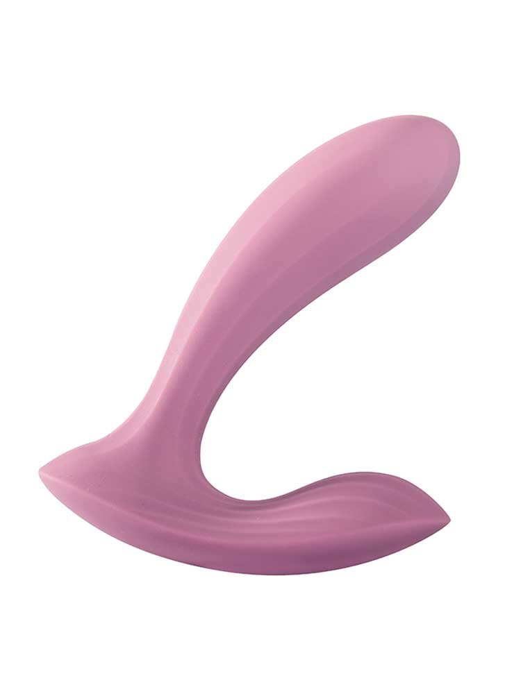 10.4cm Erica Wearable App Vibrator Pink Svakom