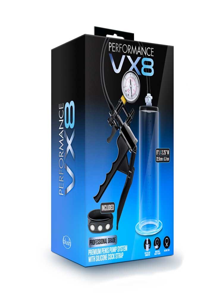 Performance VX8 Premium Penis Pump  by Blush Novelties