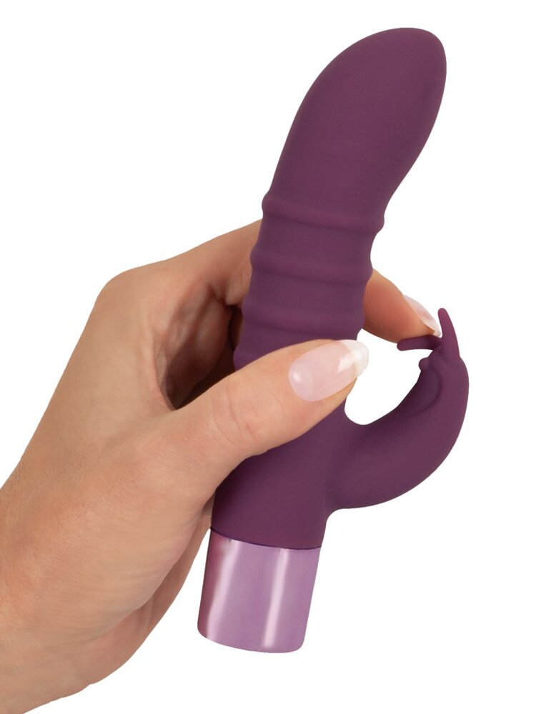 16.0cm Elegant Series Multispeed Silicone Rabbit Vibrator Orion