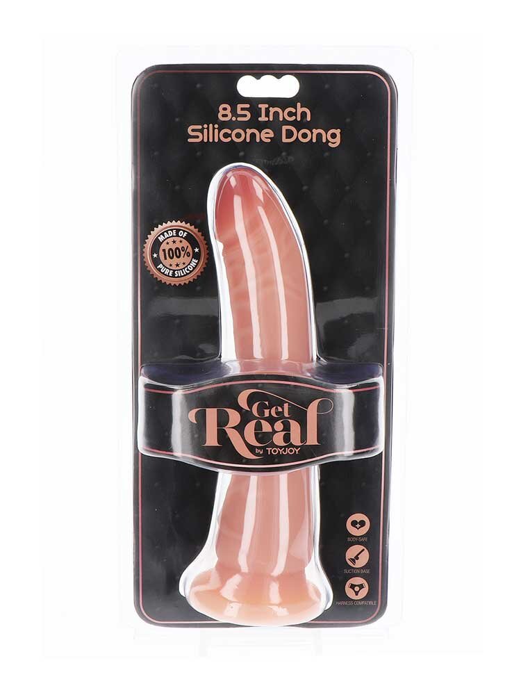 Get Real Silicone Dildo 20cm Natural by ToyJoy