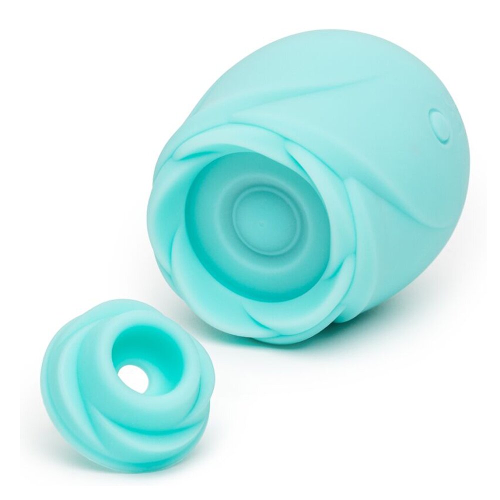 7.6cm Rose Glow Air Pulse Clitoral Vibrator Romp