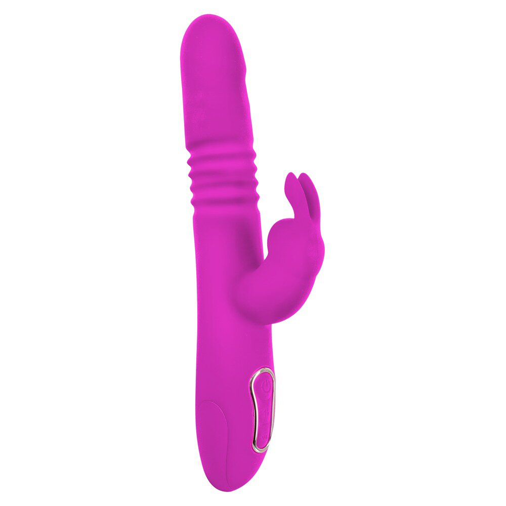 24.7cm Thrusting Pearl Rabbit Vibrator Sweet Smile Orion