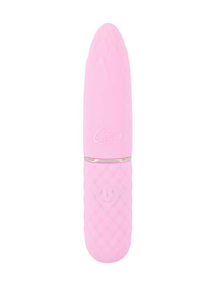 10.8cm Cuties Silky Touch Mini Classic Vibrator Rose You2Toys