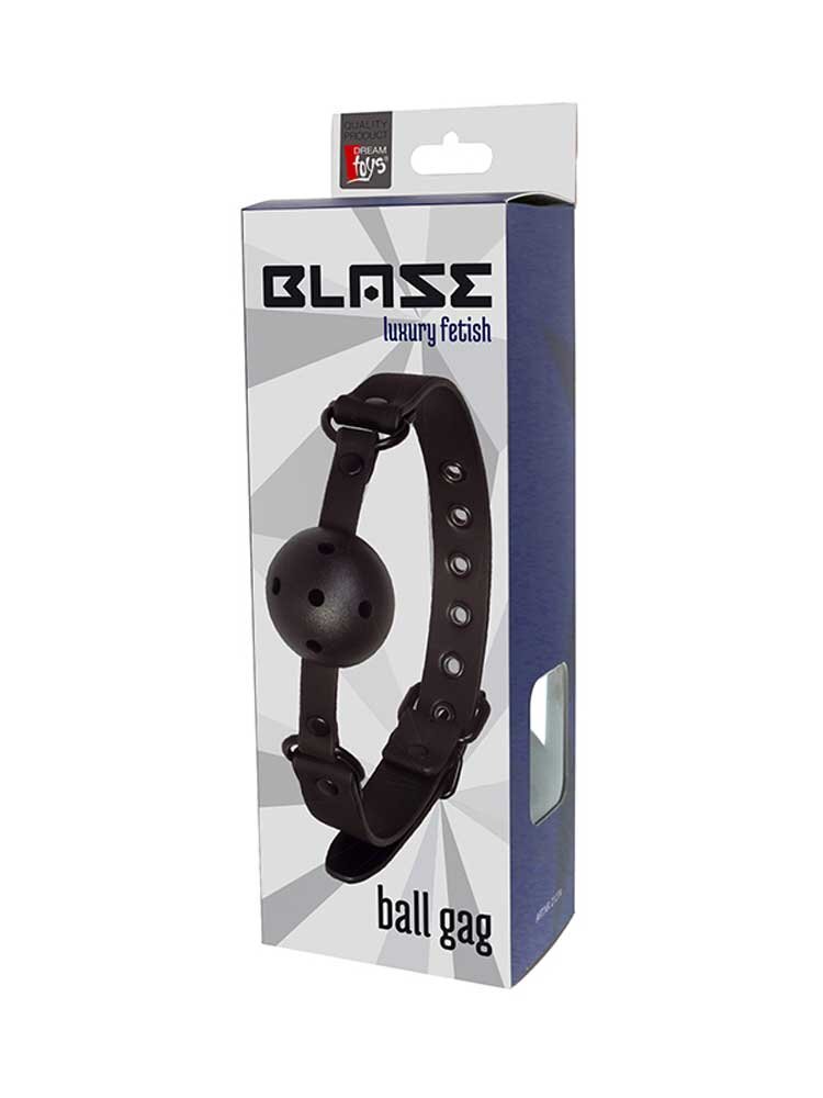 Blaze Ball Gag Black by Dream Toys