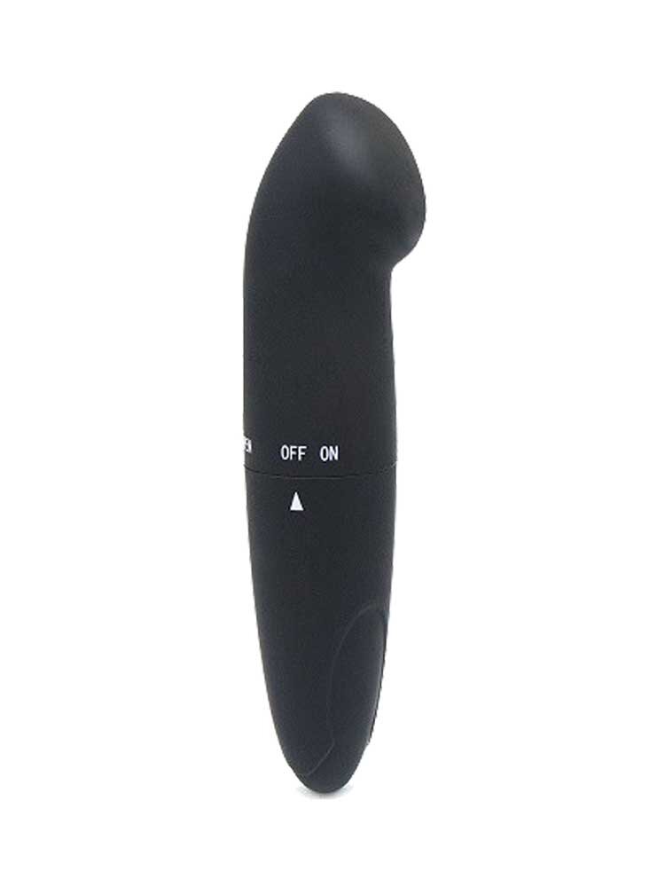 Mini G-Spot Vibrator Black 12.50cm Loving Joy
