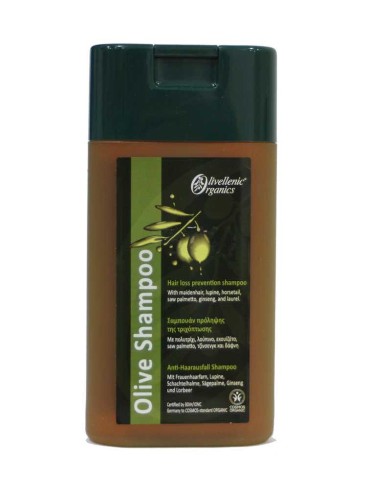 Olive Shampoo για πρόληψη τριχόπτωσης Olivellenic