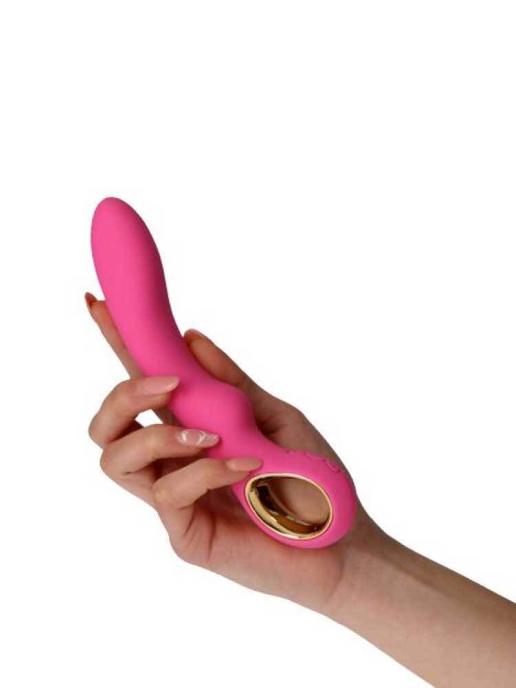Wave Grip Vibrator Small Pink by Toyz4Lovers
