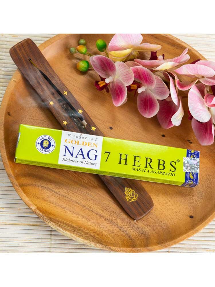 Golden Nag 7 Herbs Sticks Χώρου 15gr/15τεμάχια