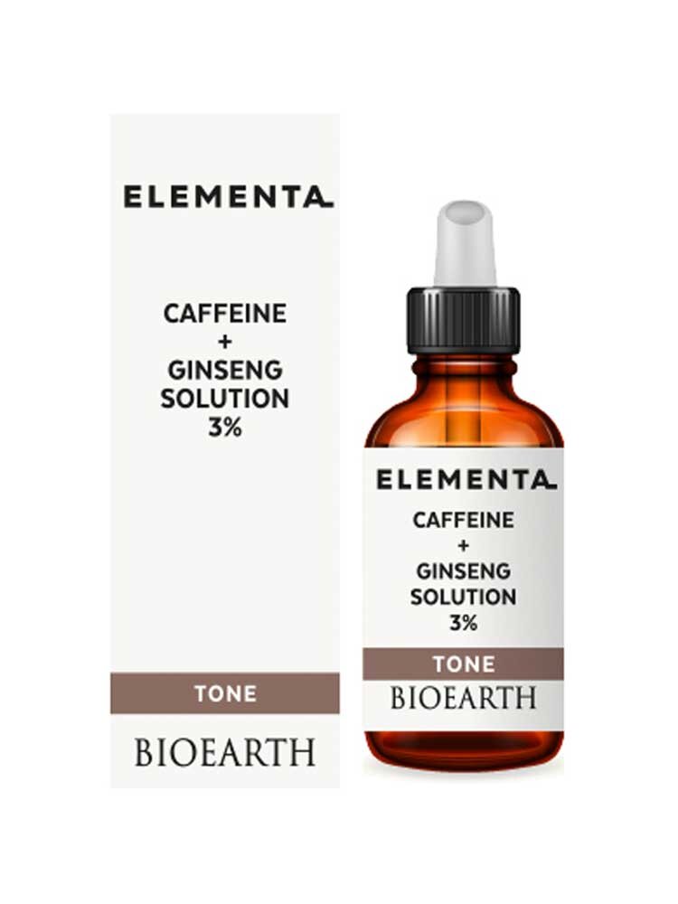 Elementa (Tone) Serum Caffeine + Ginseng Solution 3% 15ml Bioearth