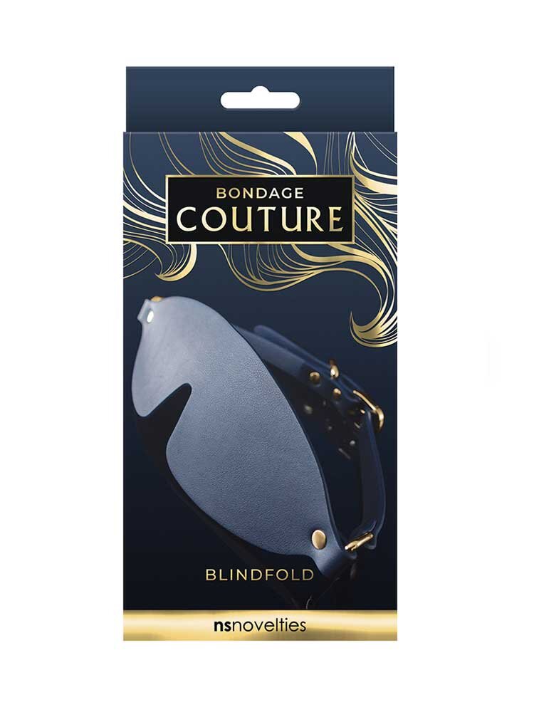 Bondage Couture Leather Blindfold Ns Novelties