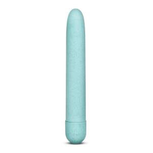 17.7cm Gaia Eco Classic Vibrator Blue Blush Novelties