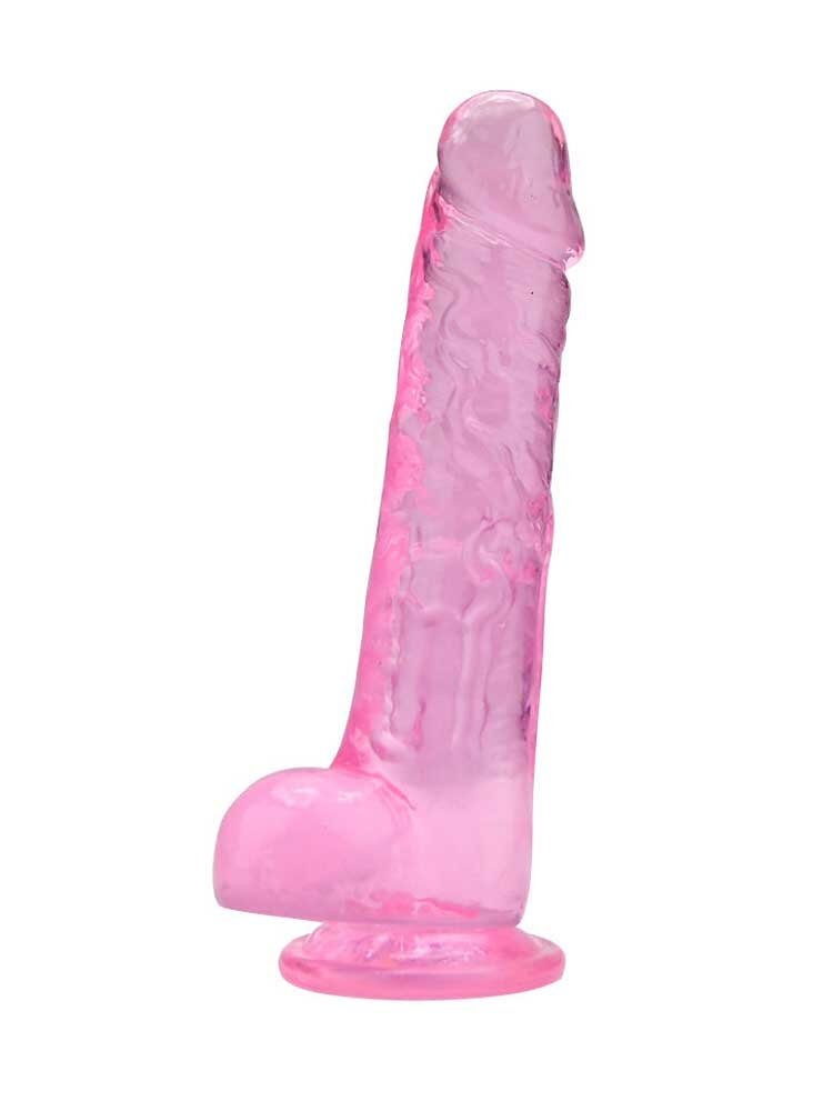 20.0cm Dildo with Balls Pink Loving Joy