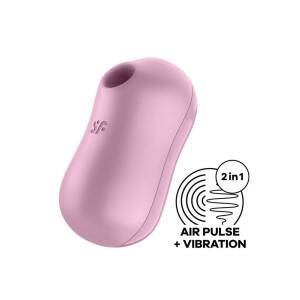 Cotton Candy Air Pulse Stimulator & Vibration Lilac by Satisfyer