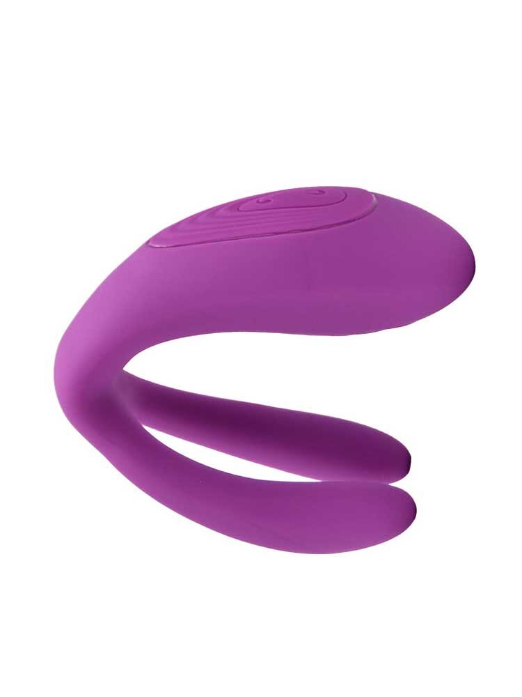 Duet Remote Control Couples Vibrator Purple Loving Joy