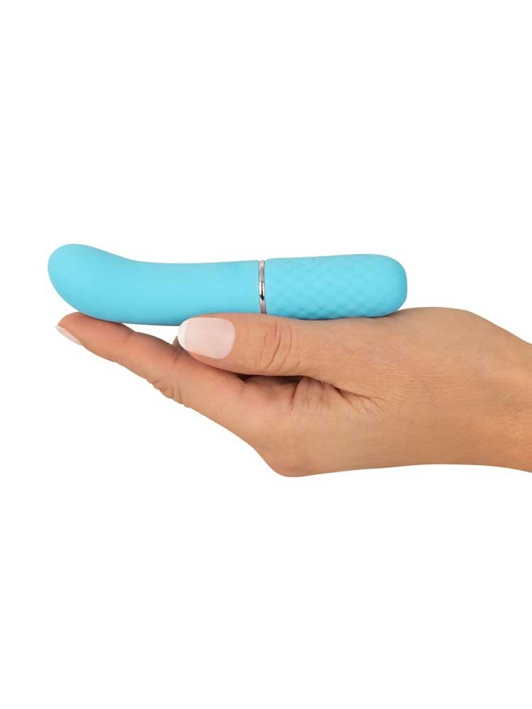 11.8cm Cuties Silky Touch Mini G-Spot Vibrator Blue You2Toys