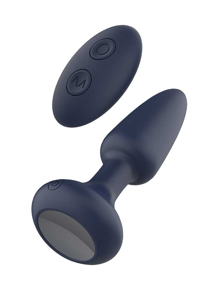 3.9cm Ø Venus Rotating Anal Plug Startroopers Black 14.5cm Dream Toys