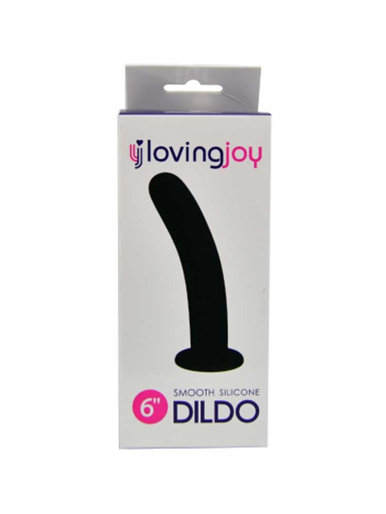 Smooth Silicone Dildo 15cm by Loving Joy