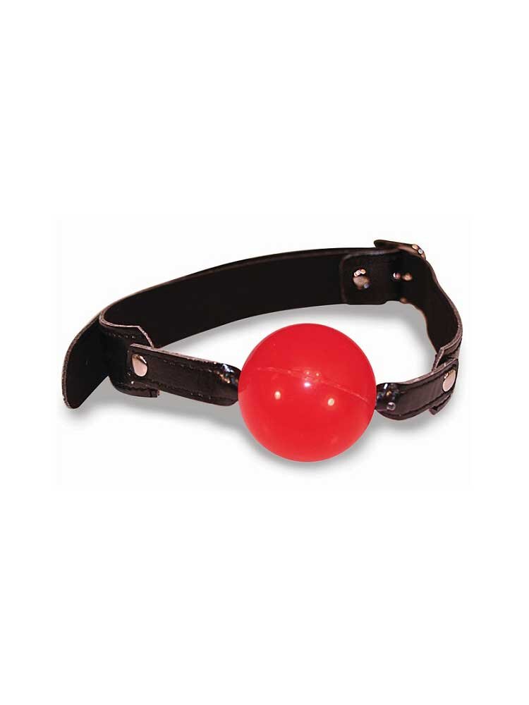 Solid Ball Gag Red by Sportsheets