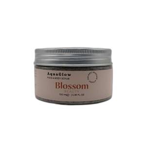 AquaGlow Face & Body Scrub 100ml Blossom Beauty