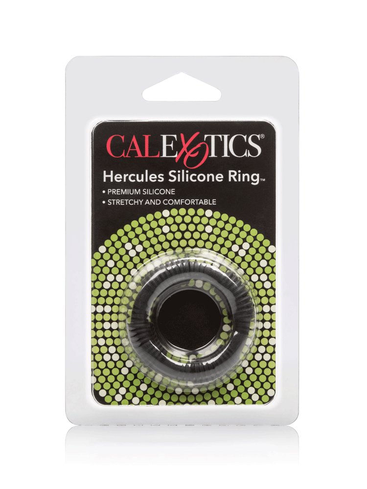 Hercules Silicone Ring Black by CalExotics