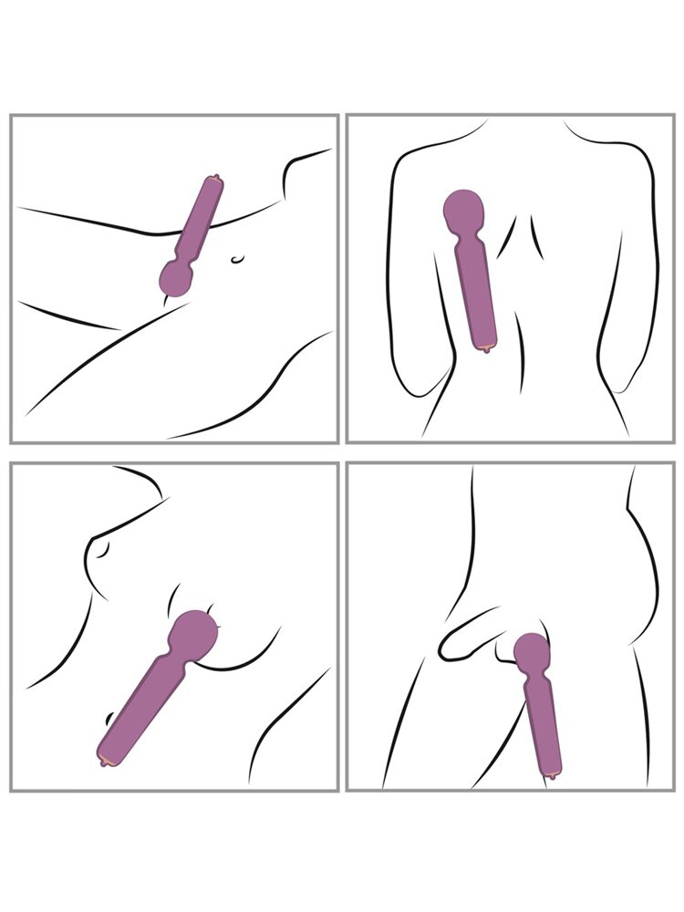 17.0cm Mini Emma Neo Wand Vibrator Svakom