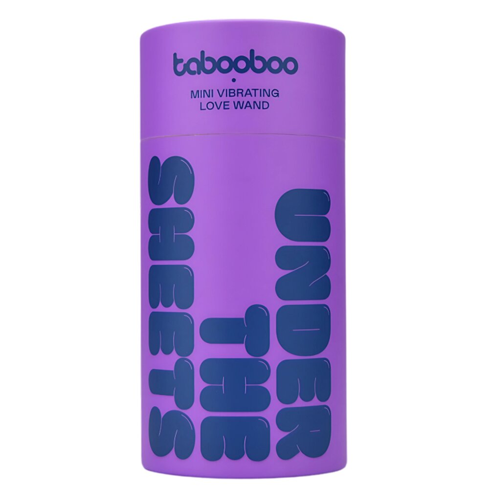 11.5cm Under The Sheets Mini Wand Vibrator Tabooboo