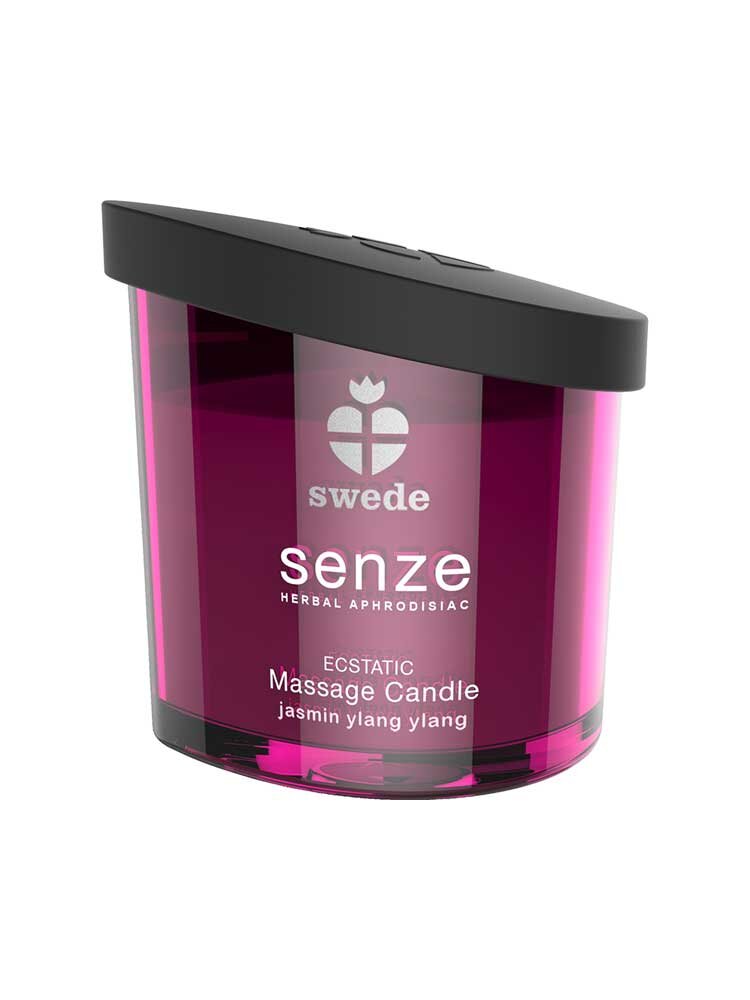 Senze Ecstatic Massage Candle 50ml Jasmine/Ylang-Ylang by Swede