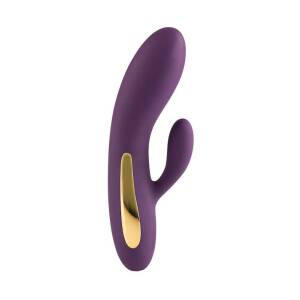 17cm Splendor Luz Rabbit Vibrator Purple by ToyJoy