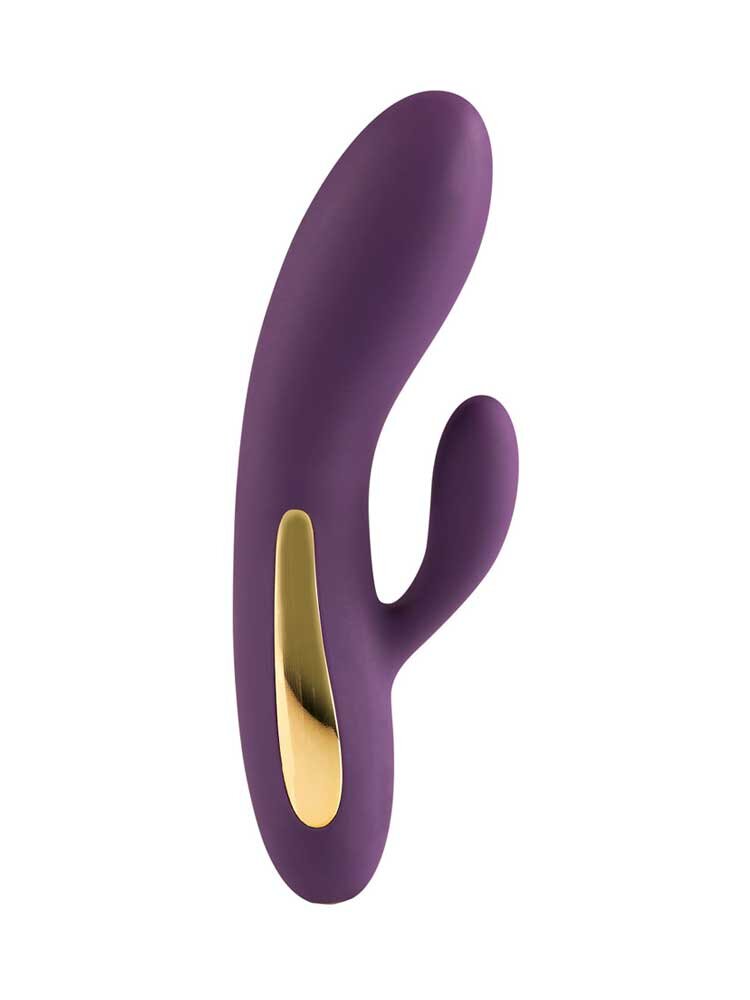 17cm Splendor Luz Rabbit Vibrator Purple by ToyJoy