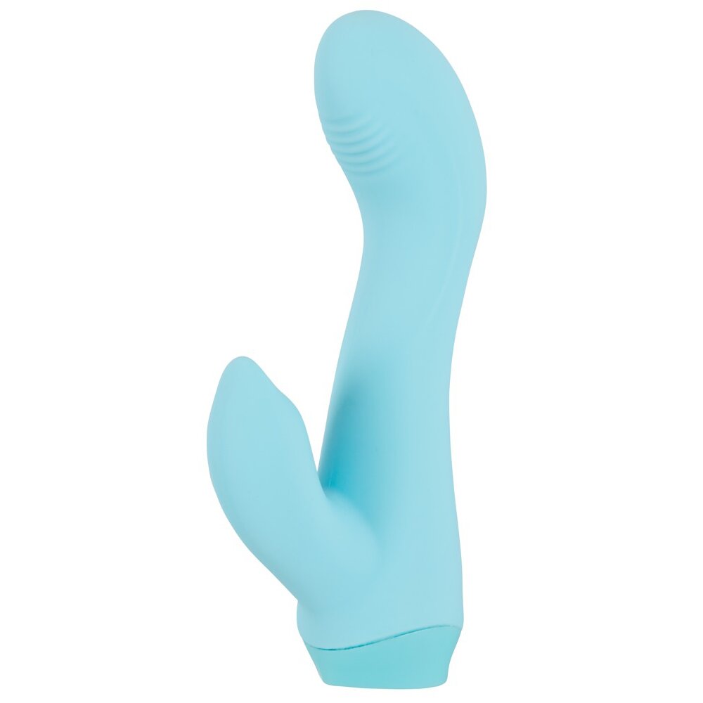 13.6cm Silky Touch Mini Rabbit Vibrator Blue Cuties Orion