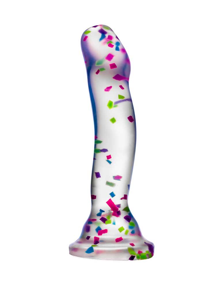 19.0cm Neo Glow in the Dark Hanky Panky Dildo Blush Novelties